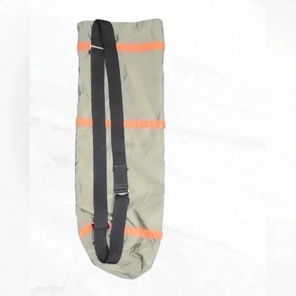 Vintage Lululemon lightweight  easy clean athletic green yoga mat carry bag OS - Picture 3 of 4